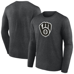 Milwaukee Brewers Monochrome Long Sleeve T-Shirt Near Me