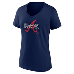 Atlanta Braves Women's Stellar V-Neck T-Shirt discount
