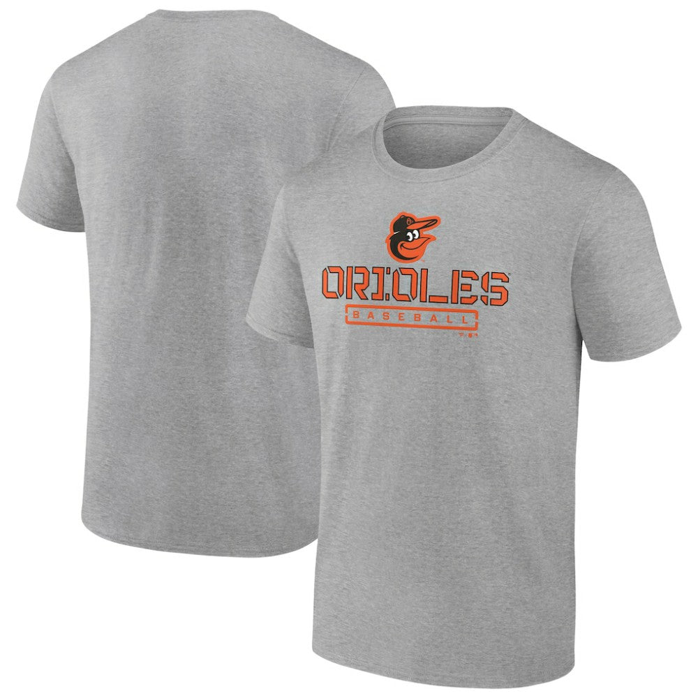 Baltimore Orioles Evanston Stencil T-Shirt Near Me