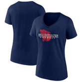 Cleveland Guardians Women's Stellar V-Neck T-Shirt for sale
