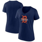 Detroit Tigers Women's Stellar V-Neck T-Shirt Online