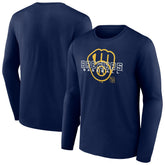 Milwaukee Brewers Stellar Long Sleeve T-Shirt Sale