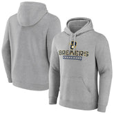 Milwaukee Brewers Evanston Stencil Pullover Hoodie On Sale