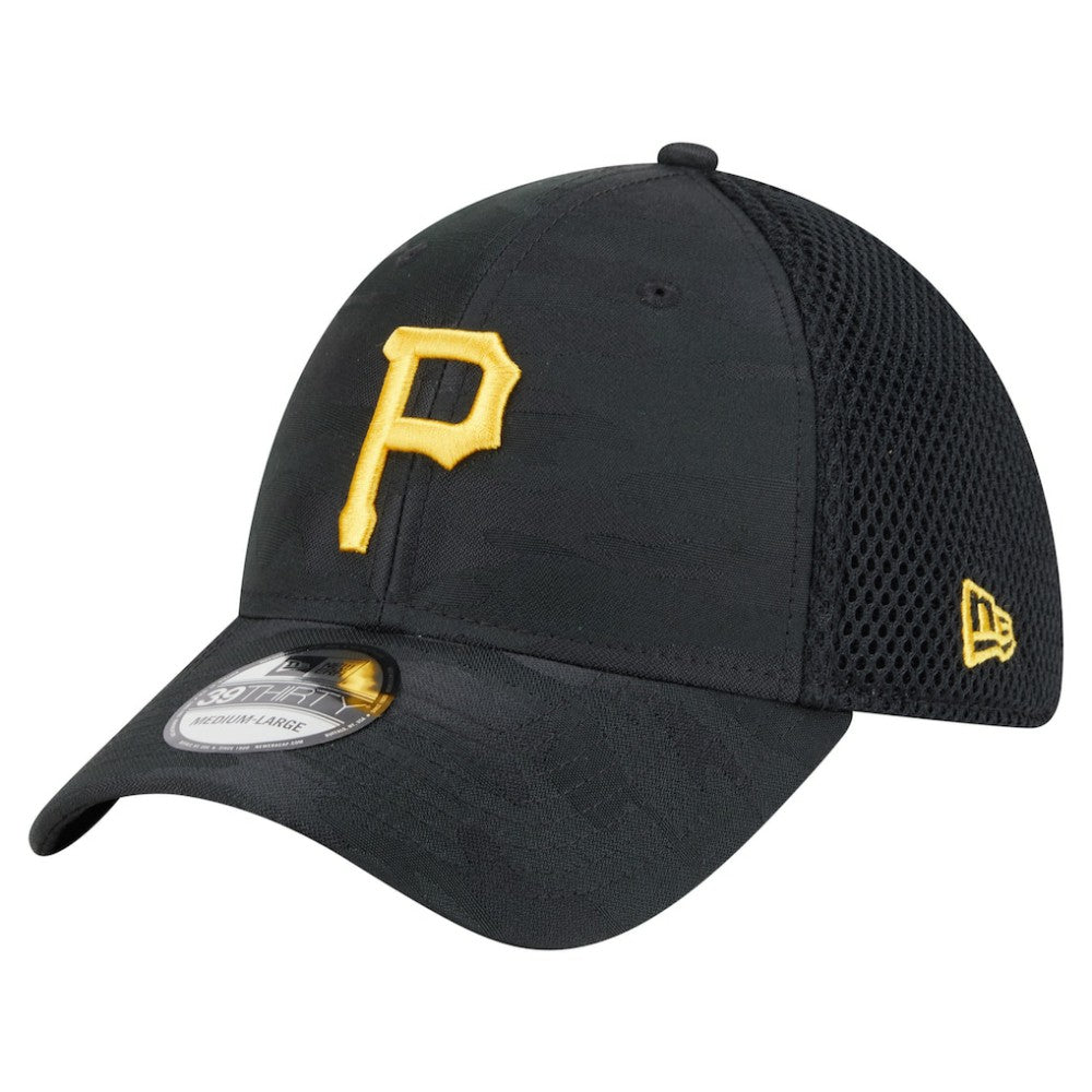 Pittsburgh Pirates New Era Subtle Camo 39THIRTY Flex Hat On Sale