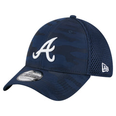Atlanta Braves New Era Subtle Camo 39THIRTY Flex Hat Lifestyle