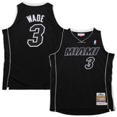 Mitchell & Ness - Dwyane Wade Miami Heat 2011/12 Hardwood Classics Authentic Jersey - Black