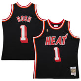 Mitchell & Ness - Chris Bosh Miami Heat 2013/14 Hardwood Classics Swingman Jersey - Black