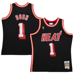 Mitchell & Ness - Chris Bosh Miami Heat 2013/14 Hardwood Classics Swingman Jersey - Black