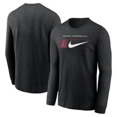 Arizona Diamondbacks Nike Local Logo Swoosh Lockup Long Sleeve T-Shirt Lifestyle