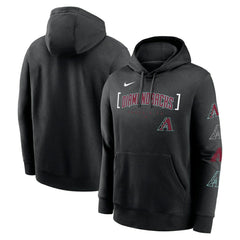 Arizona Diamondbacks Nike Club Stack Pullover Hoodie for sale