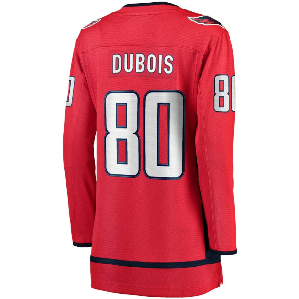 Pierre-Luc Dubois Washington Capitals Fanatics Women's Home Premier Breakaway Player Jersey - Red | NHL Jerseys