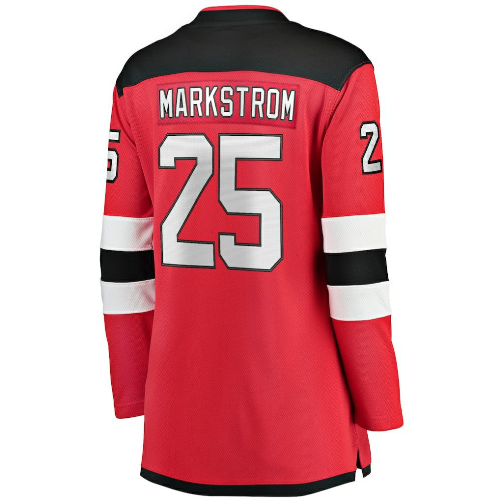 Jacob Markstrom New Jersey Devils Fanatics Women's Home Breakaway Jersey - Red | NHL Jerseys