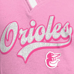 Baltimore Orioles New Era Girls Youth Mommy & Me Raglan V-Neck T-Shirt On Sale