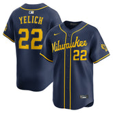 Christian Yelich Milwaukee Brewers Nike Alternate Limited Jersey Clearance