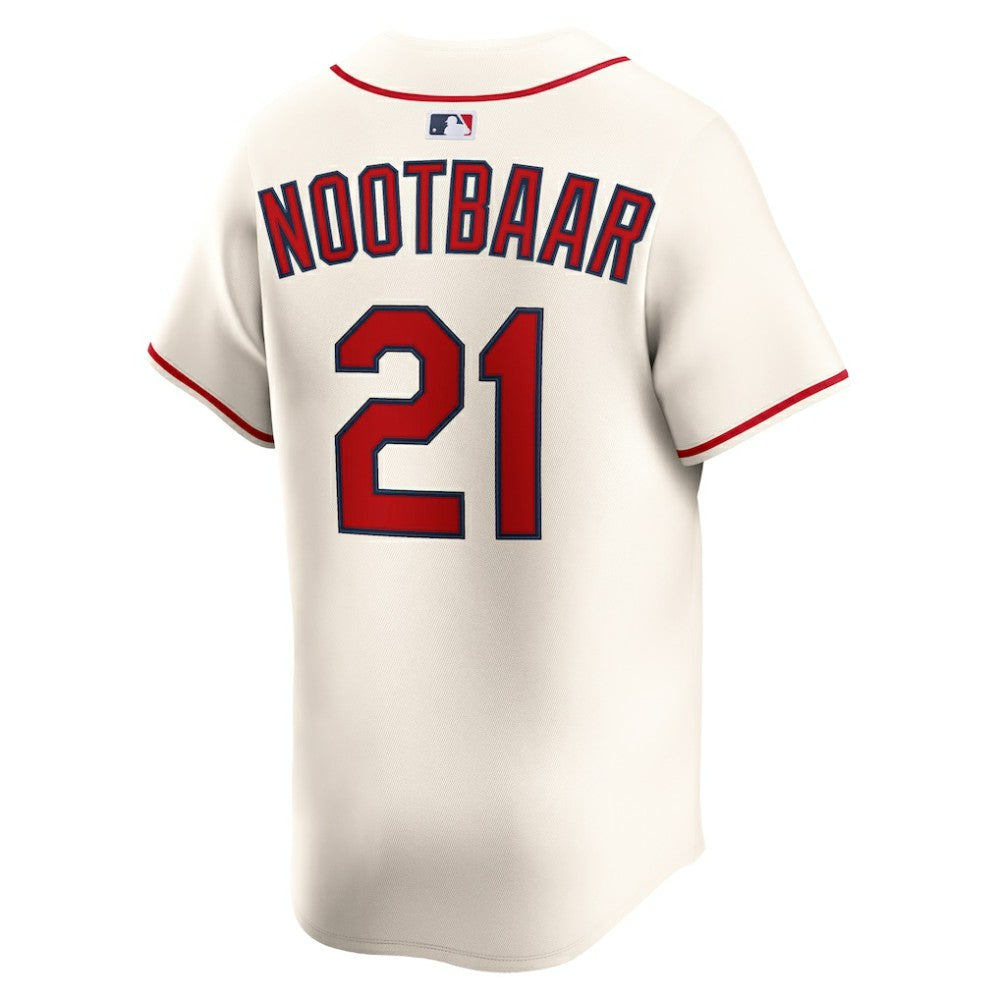 Lars Nootbaar St. Louis Cardinals Nike Alternate 2 Limited Jersey - Cream | MLB Jerseys
