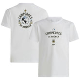 Adidas Argentina National Team Youth 2024 Copa America Champions T-Shirts - White