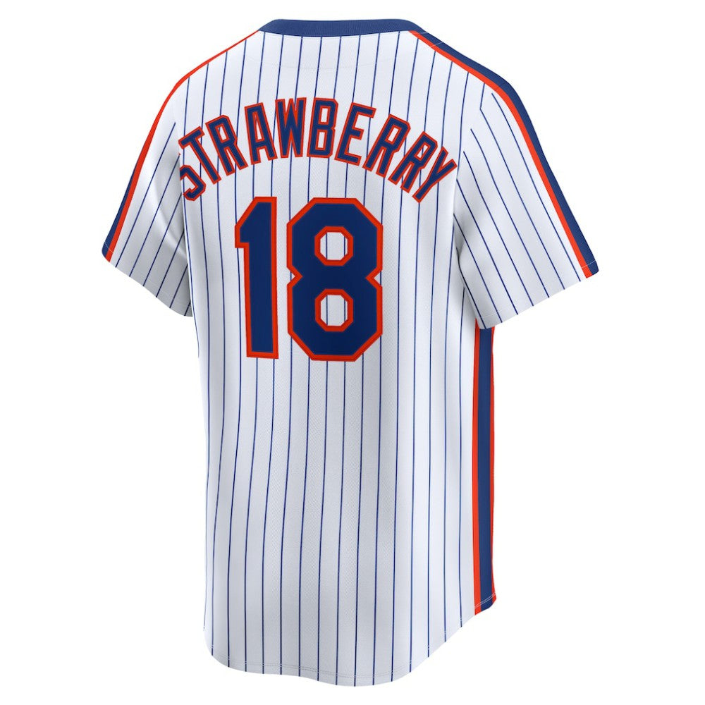 Darryl Strawberry New York Mets Nike Throwback Cooperstown Collection Limited Jersey - White | MLB Jerseys