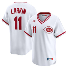 Barry Larkin Cincinnati Reds Nike Throwback Cooperstown Collection Limited Jersey Lifestyle