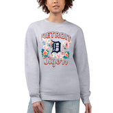Detroit Tigers G-III 4Her by Carl Banks Women's Flowers Graphic Pullover Sweatshirt for sale