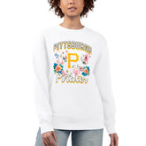 Pittsburgh Pirates G-III 4Her by Carl Banks Women's Flowers Graphic Pullover Sweatshirt Lifestyle