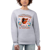 Baltimore Orioles G-III 4Her by Carl Banks Women's Flowers Graphic Pullover Sweatshirt discount