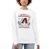 Arizona Diamondbacks G-III 4Her by Carl Banks Women's Flowers Graphic Pullover Sweatshirt Clearance
