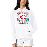 Cincinnati Reds G-III 4Her by Carl Banks Women's Flowers Graphic Pullover Hoodie Lifestyle