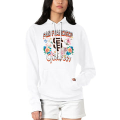 San Francisco Giants G-III 4Her by Carl Banks Women's Flowers Graphic Pullover Hoodie Clearance