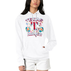 Texas Rangers G-III 4Her by Carl Banks Women's Flowers Graphic Pullover Hoodie Lifestyle