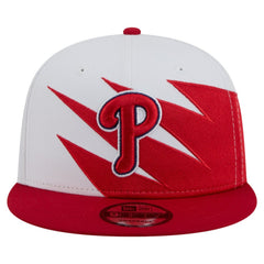Philadelphia Phillies New Era Jagged 9FIFTY Snapback Hat for sale