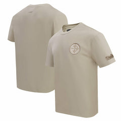 Pittsburgh Steelers Pro Standard Drop Shoulder T-Shirt Tan - NFL