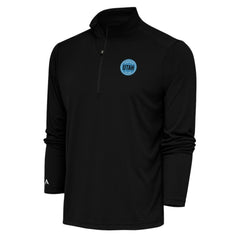 Utah Mammoth - Antigua Tribute Quarter-Zip Pullover Top Black