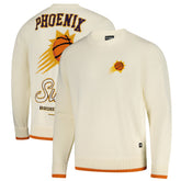 NBA - Phoenix Suns The Wild Collective Unisex Jacquard Knit Pullover Sweater - Cream