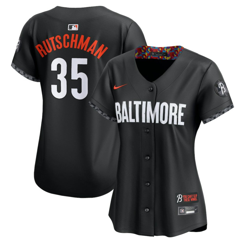 Adley Rutschman Baltimore Orioles Nike Women's City Connect Limited Jersey Clearance