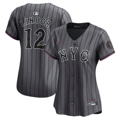Francisco Lindor New York Mets Nike Women's City Connect Limited Jersey Online