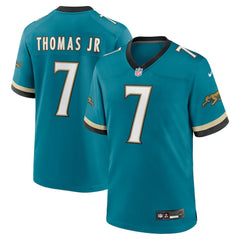 Brian Thomas Jr. Jacksonville Jaguars Alternate Game Jersey Teal - Nike