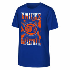 NBA - New York Knicks Youth Garage Hero T-Shirt - Blue