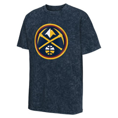 NBA - Denver Nuggets Youth Rugged Defense T-Shirt - Navy