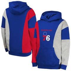 NBA - Philadelphia 76ers Youth Ace In the Hole Pullover Hoodie - Blue