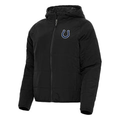 Indianapolis Colts Antigua Women's Universe Full-Zip Hoodie Jacket Black - NFL