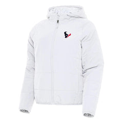 Houston Texans Antigua Women's Universe Full-Zip Hoodie Jacket White - NFL