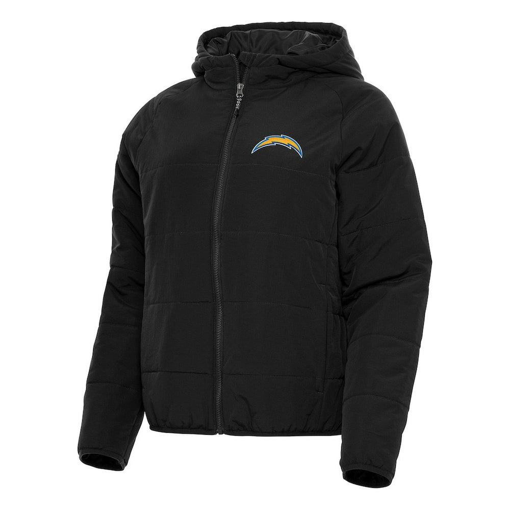 Los Angeles Chargers Antigua Women's Universe Full-Zip Hoodie Jacket Black - NFL