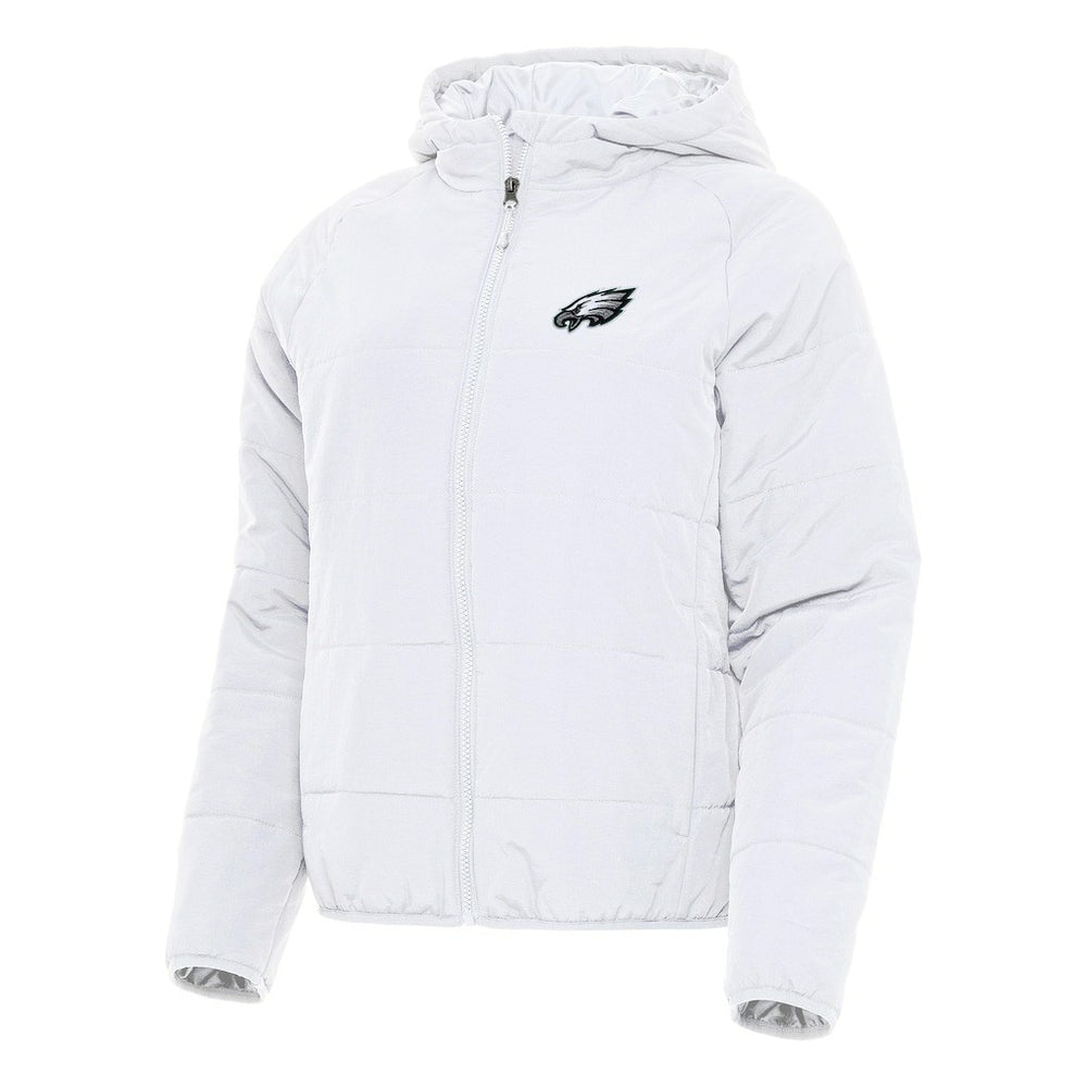 Philadelphia Eagles Antigua Women's Universe Full-Zip Hoodie Jacket White - NFL