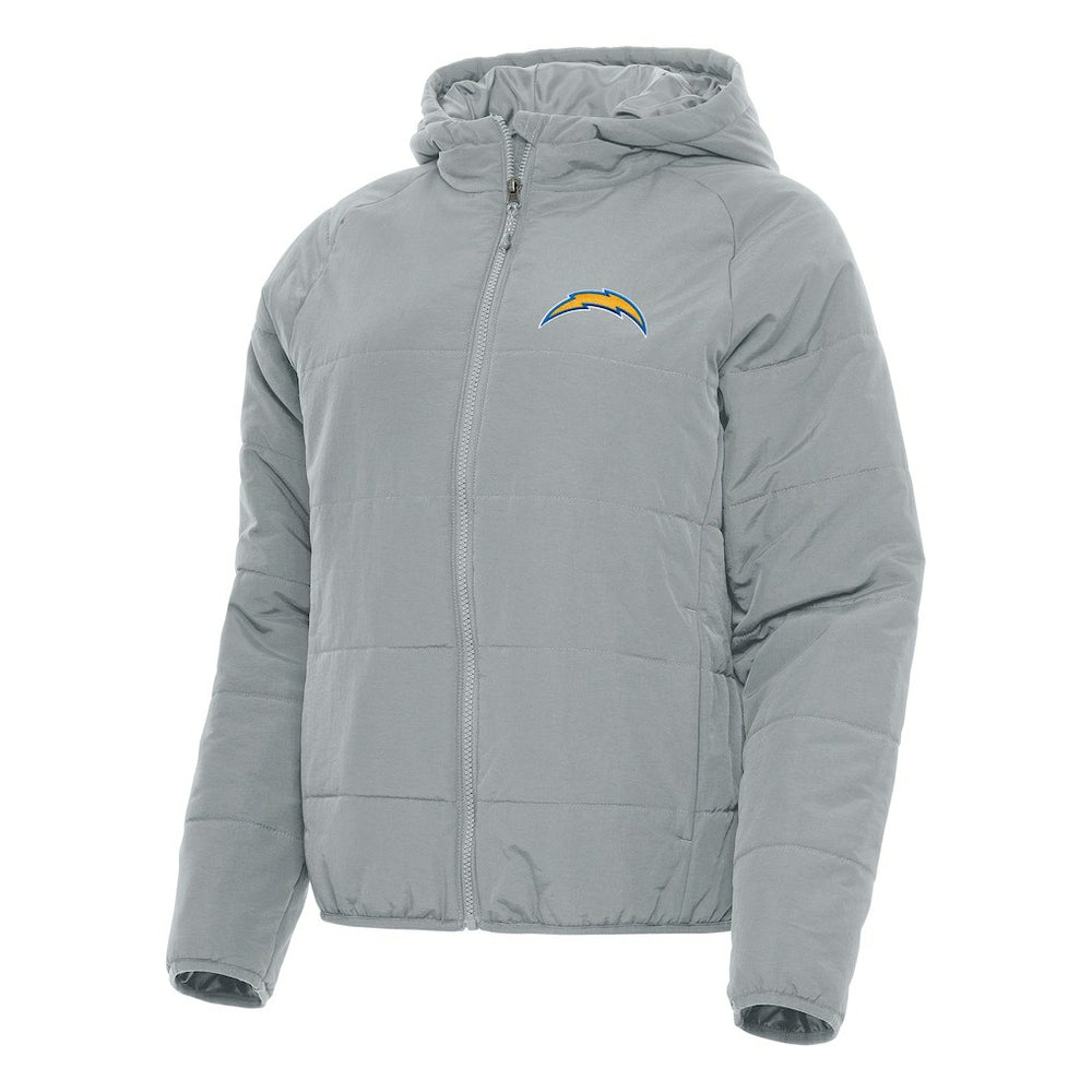 Los Angeles Chargers Antigua Women's Universe Full-Zip Hoodie Jacket Gray - NFL