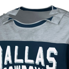 Dallas Cowboys G-III Sports by Carl Banks Adaptive Hail Mary Long Sleeve T-Shirt Navy/Silver - NFL