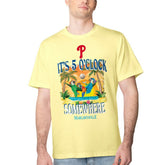 Philadelphia Phillies Margaritaville Five O'Clock Graphic T-Shirt for sale