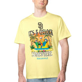 San Diego Padres Margaritaville Five O'Clock Graphic T-Shirt Sale