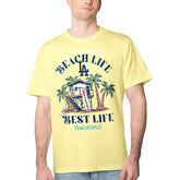 Los Angeles Dodgers Margaritaville Beach Hut Graphic T-Shirt discount