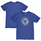 Chelsea 1863FC Color Badge Vintage Tri-Blend T-Shirts - Blue