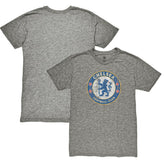 Chelsea 1863FC Color Badge Vintage Tri-Blend T-Shirts - Heather Gray